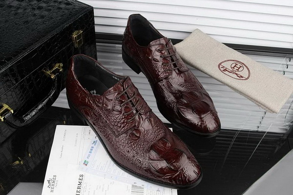 Hermes Business Men Shoes--021